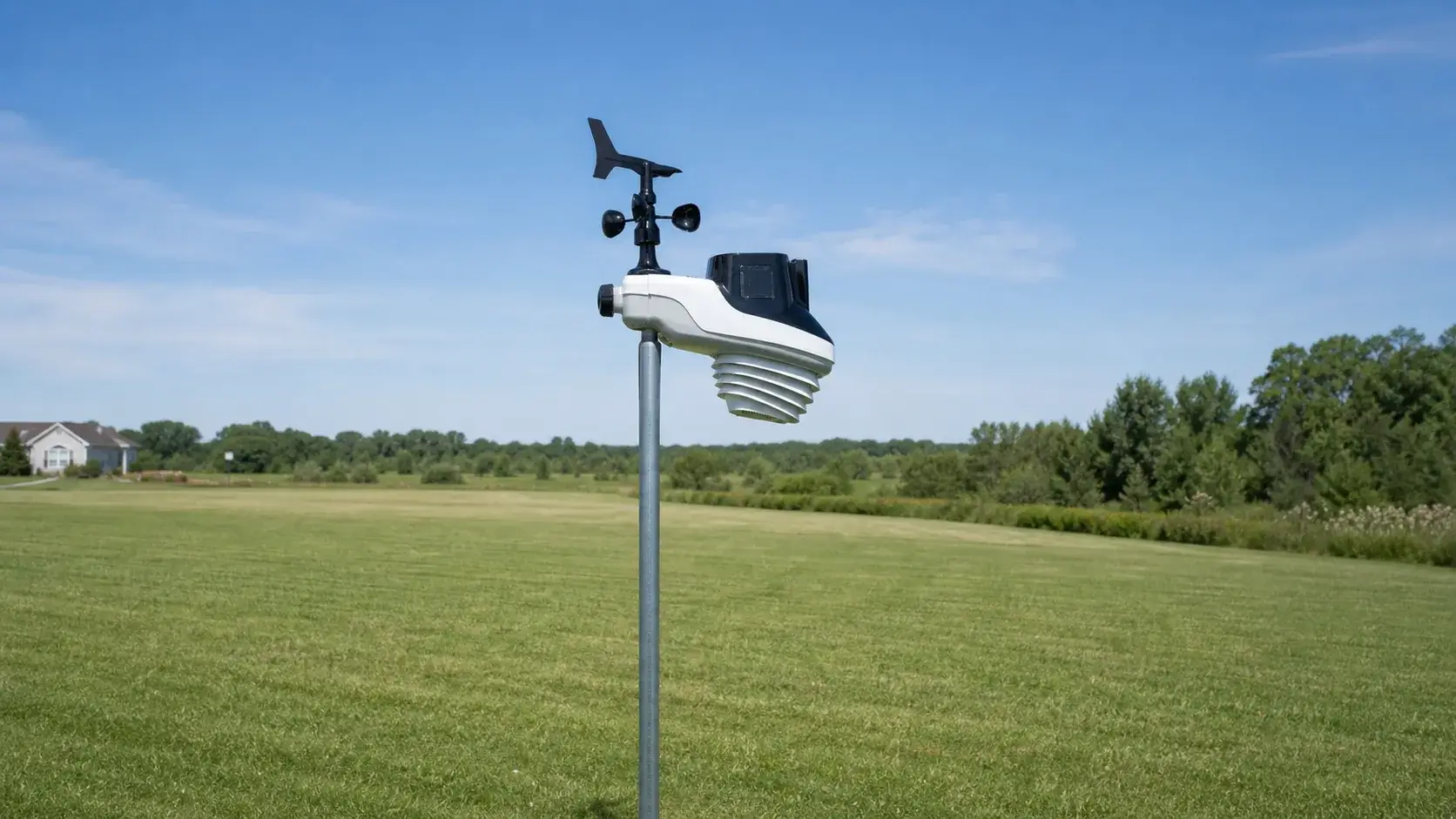 Exact AcuRite Atlas outdoor sensor suite and HD display